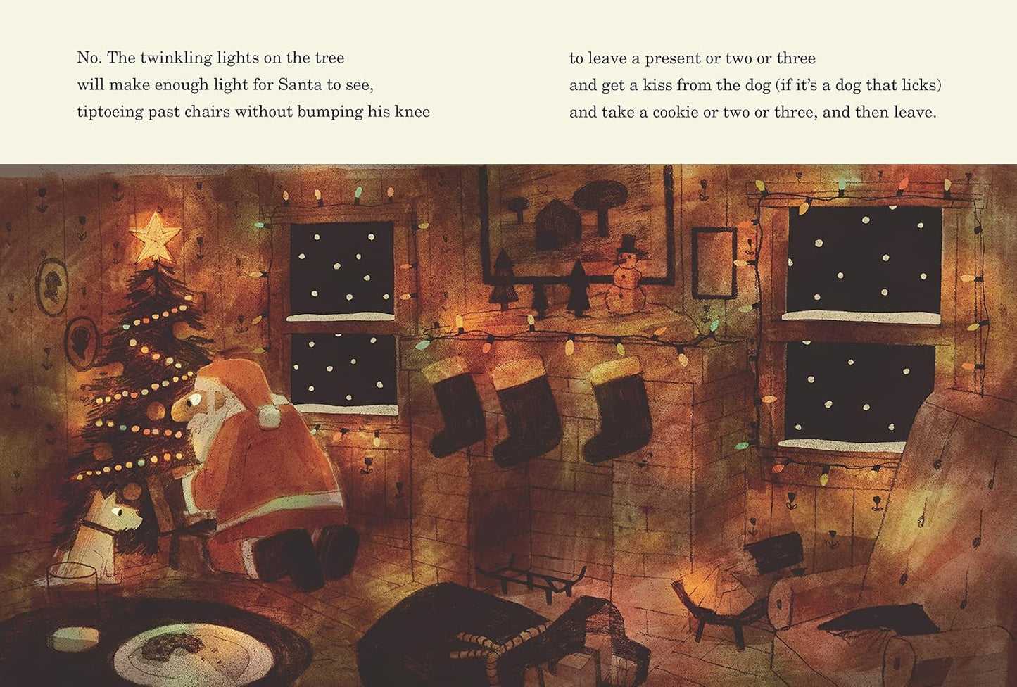 How does Santa go down the chimney by Jon Klassen and Mac Barnett