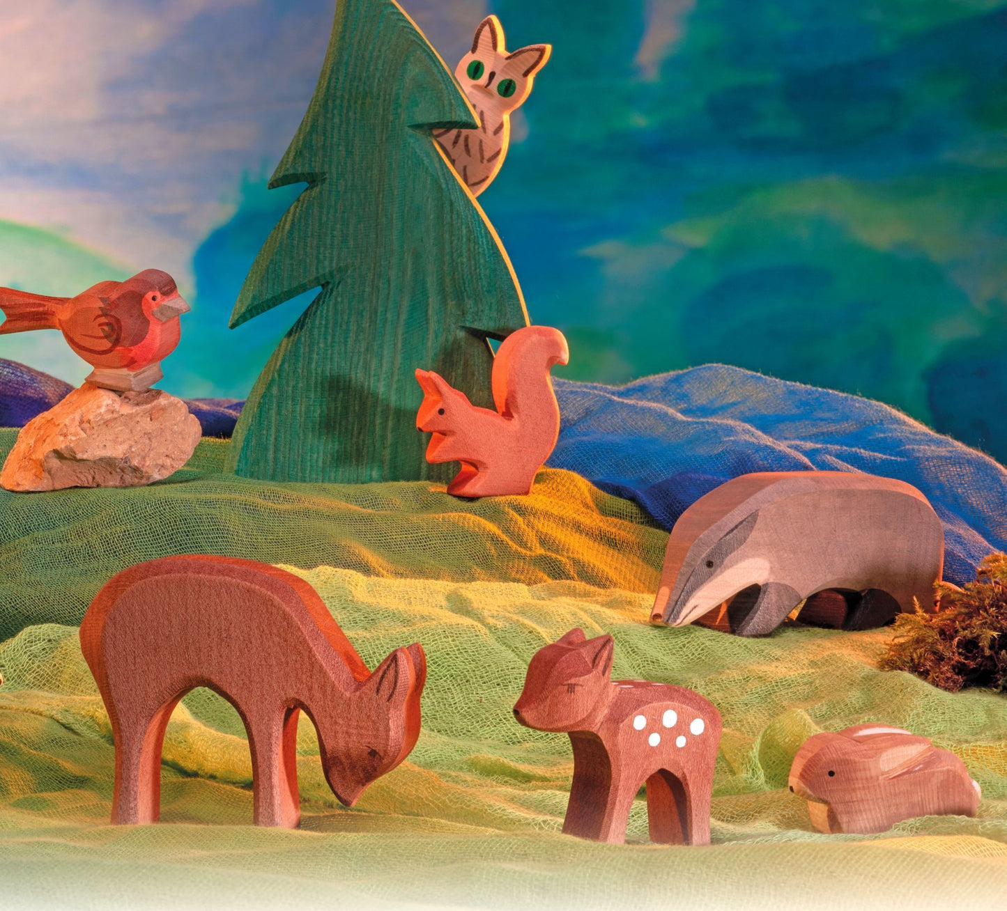 Sitting squirrel by Ostheimer