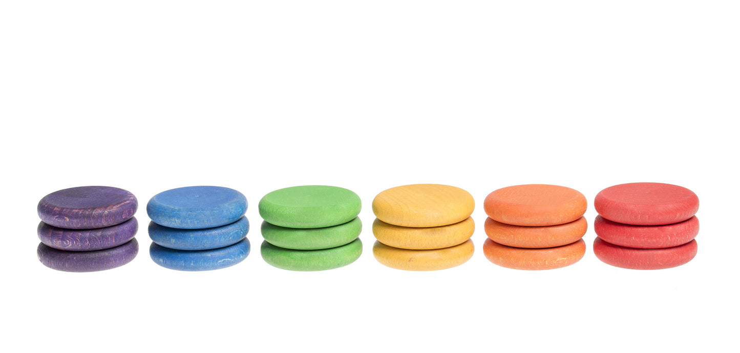 PREORDER 18 coins in 6 colours by Grapat