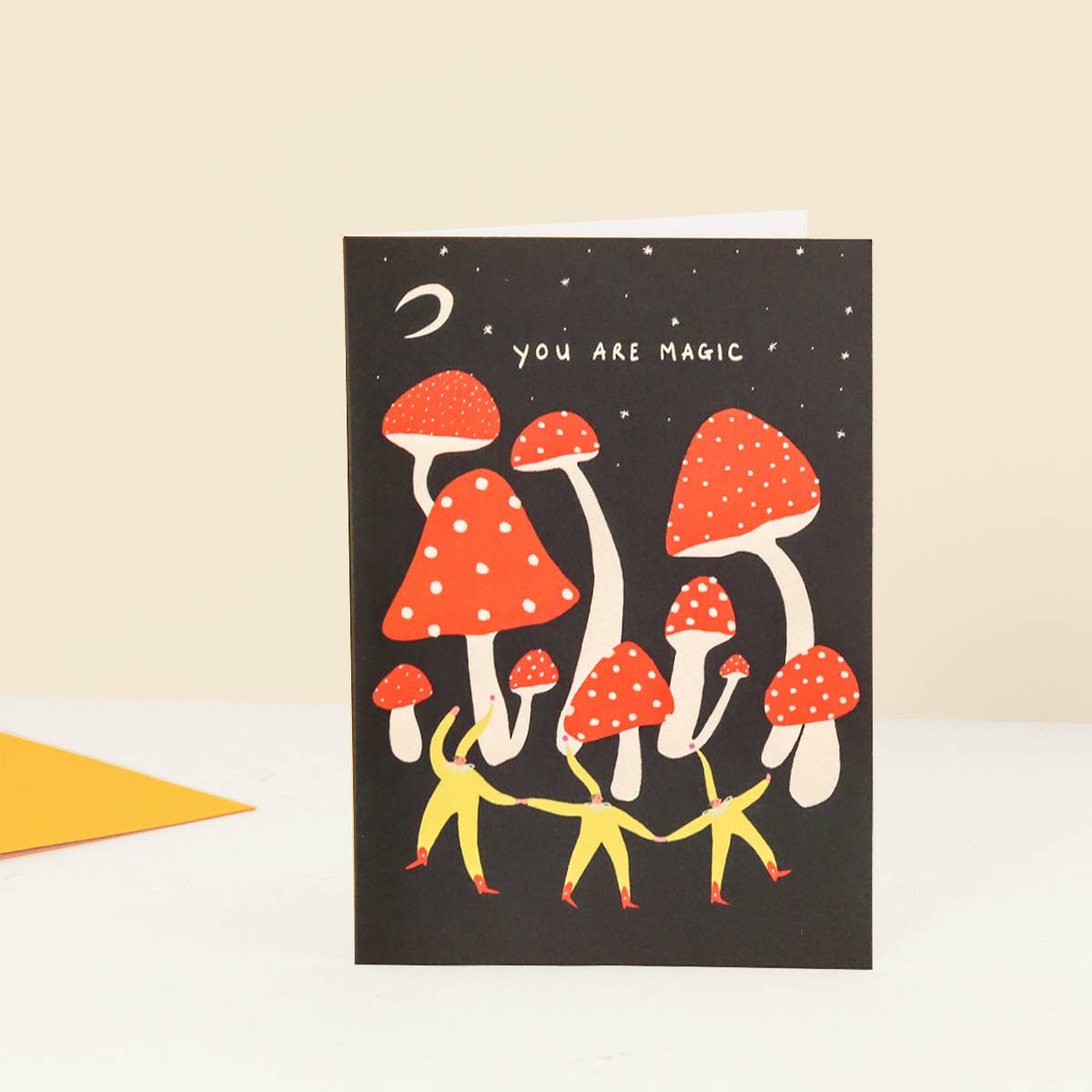 you are magic greetings card