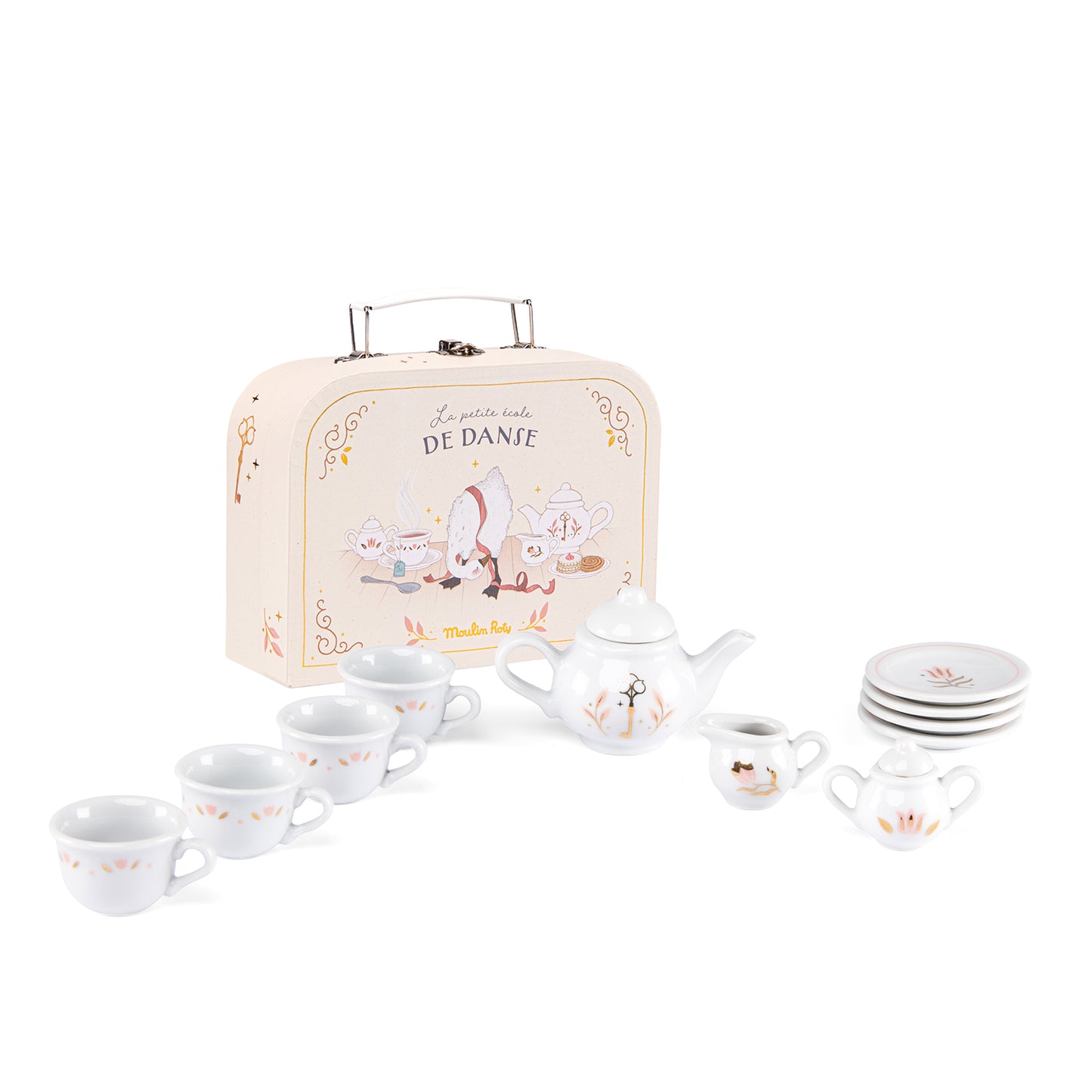 The little dance school tea set by Moulin Roty