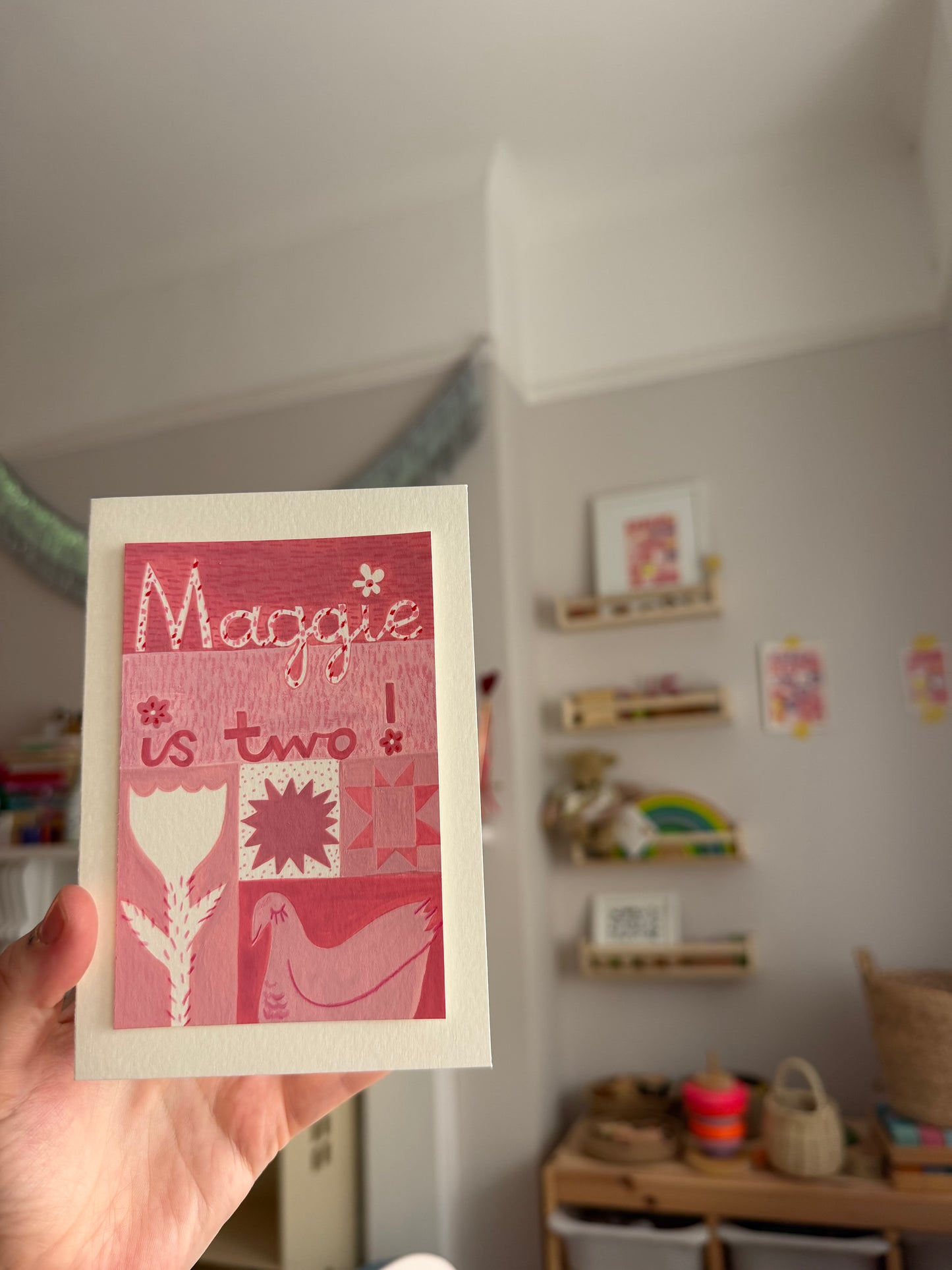 bespoke birthday card