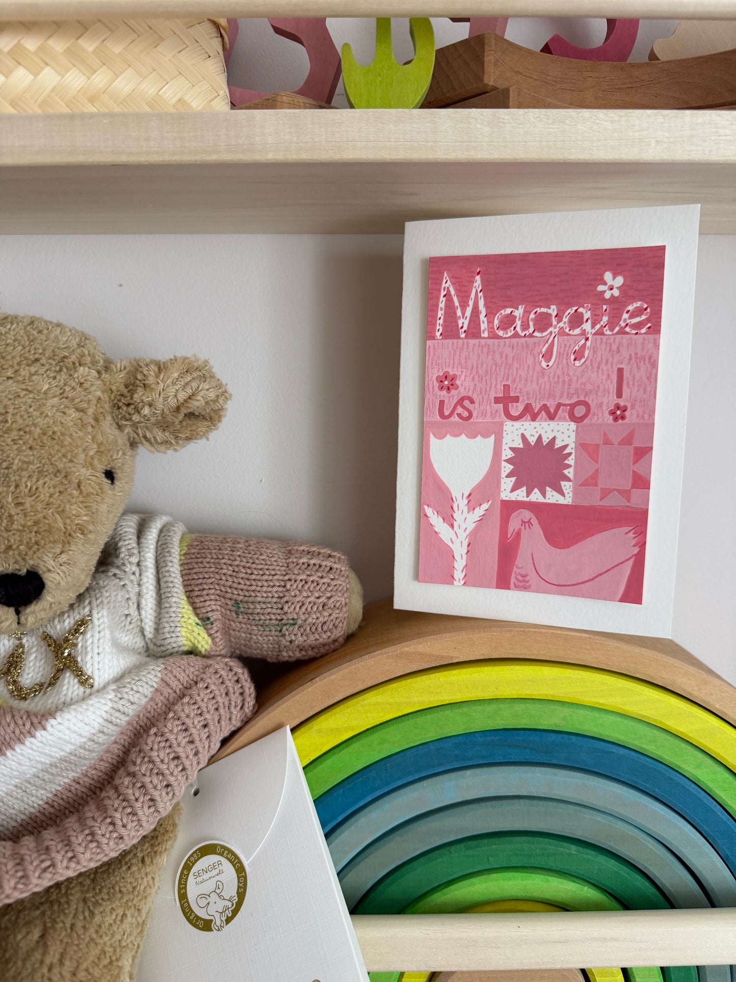 bespoke birthday card