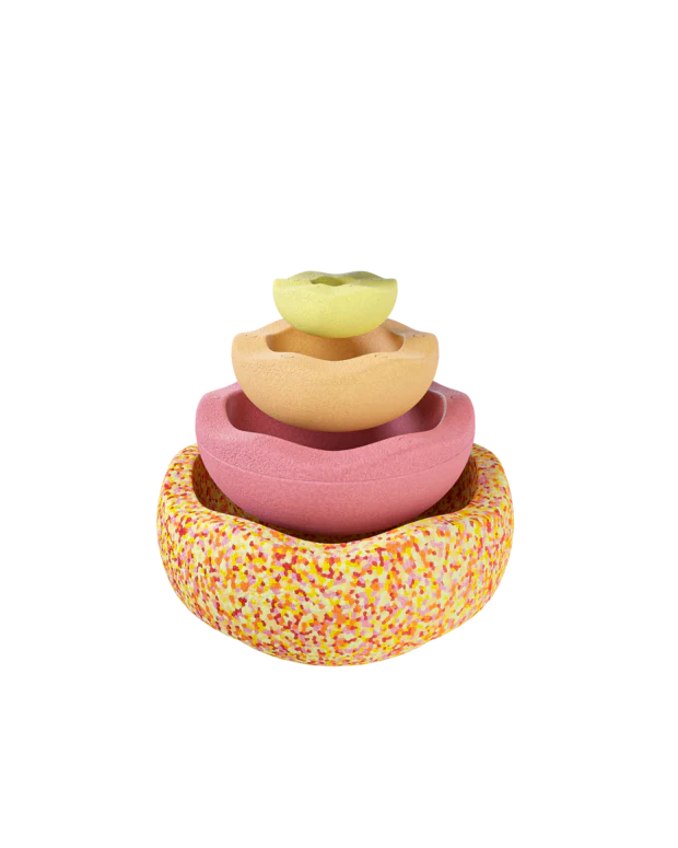 Stapelstein - Inside Set warm pastel - set of 4
