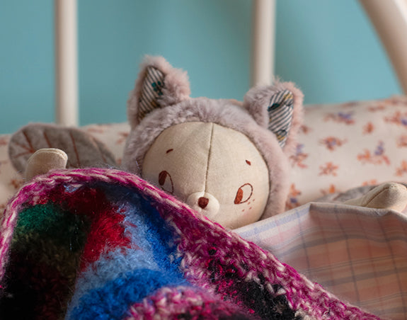 Giboulée the cat soft toy by Moulin Roty