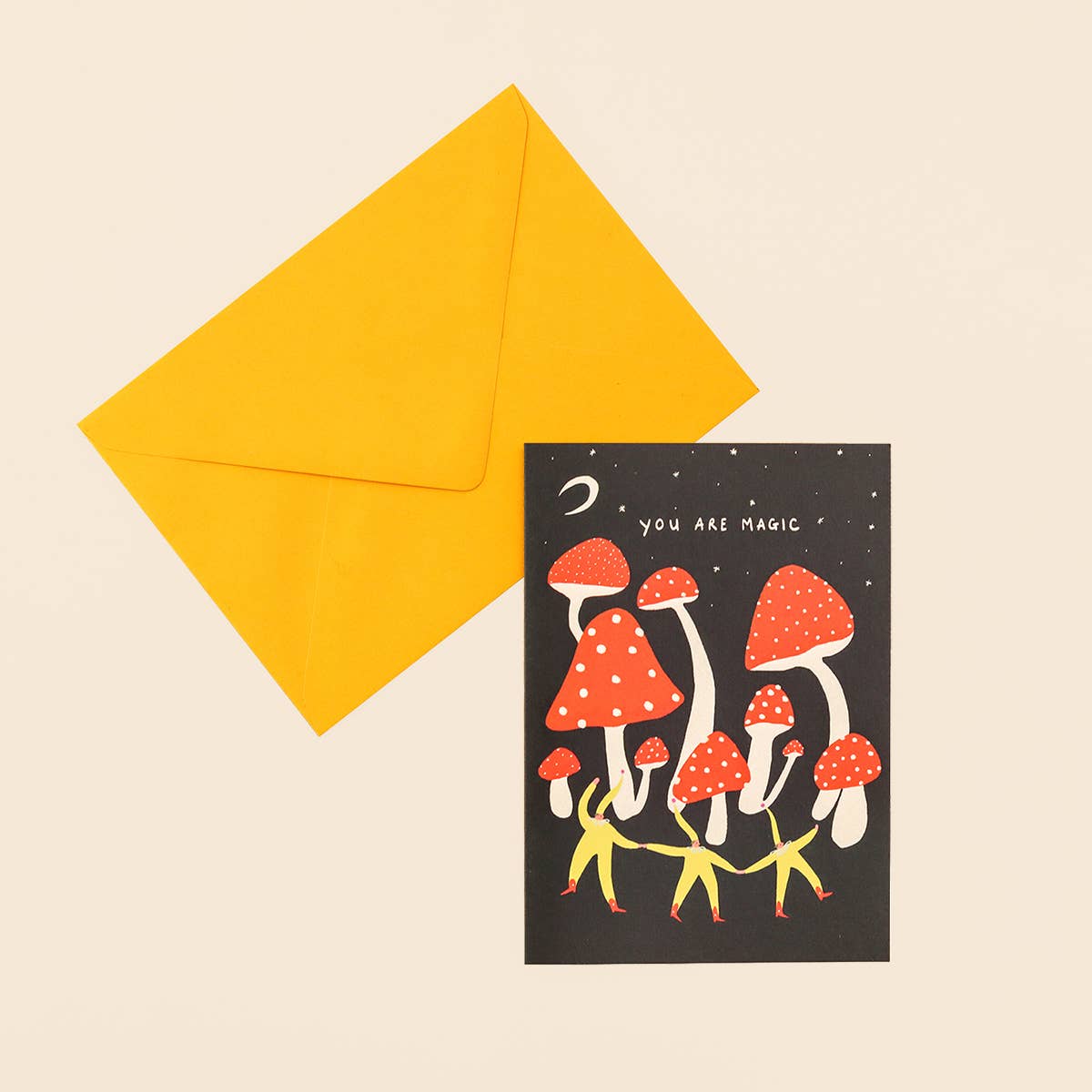 you are magic greetings card