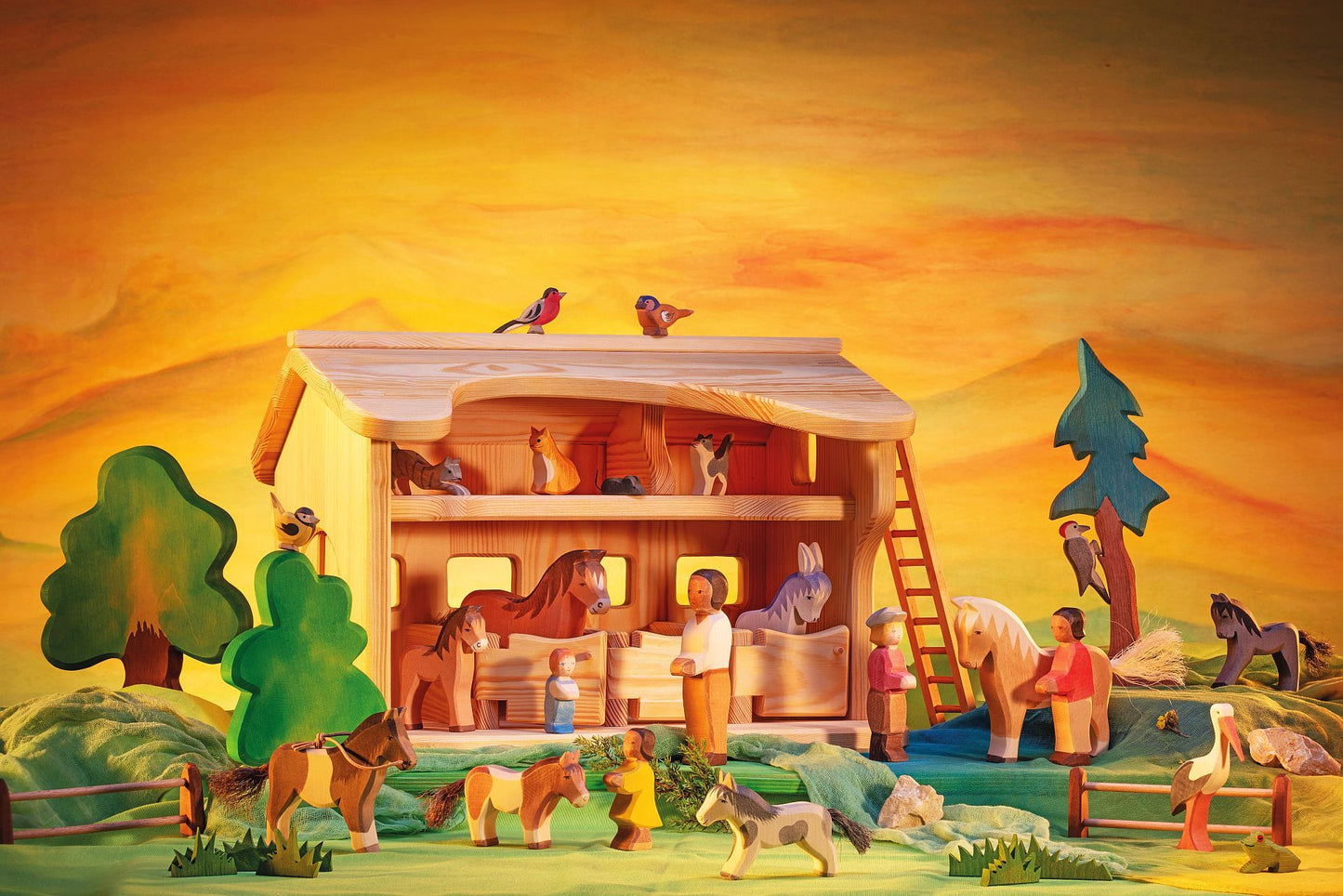 Jumping cat by Ostheimer