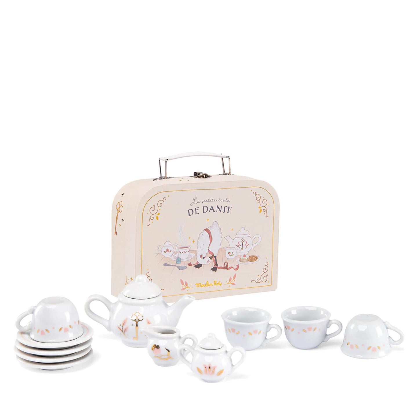 The little dance school tea set by Moulin Roty