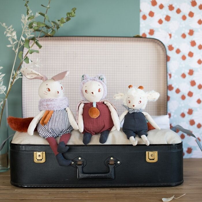 Giboulée the cat soft toy by Moulin Roty