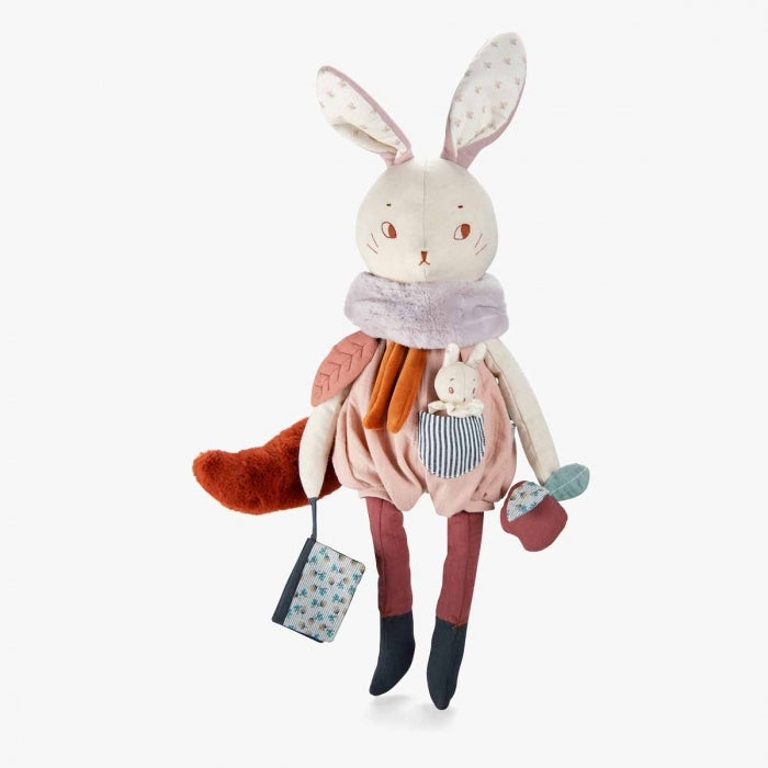 Large activity rabbit by Moulin Roty