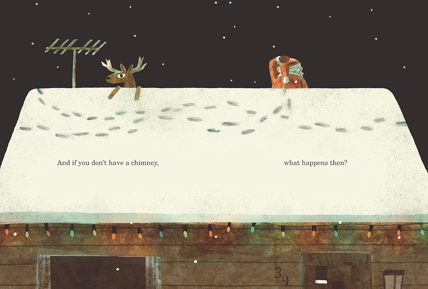 How does Santa go down the chimney by Jon Klassen and Mac Barnett