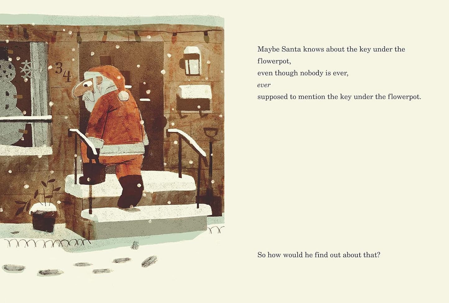 How does Santa go down the chimney by Jon Klassen and Mac Barnett