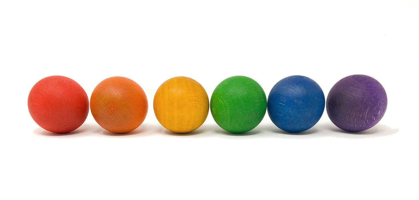 PREORDER 6 rainbow balls by Grapat