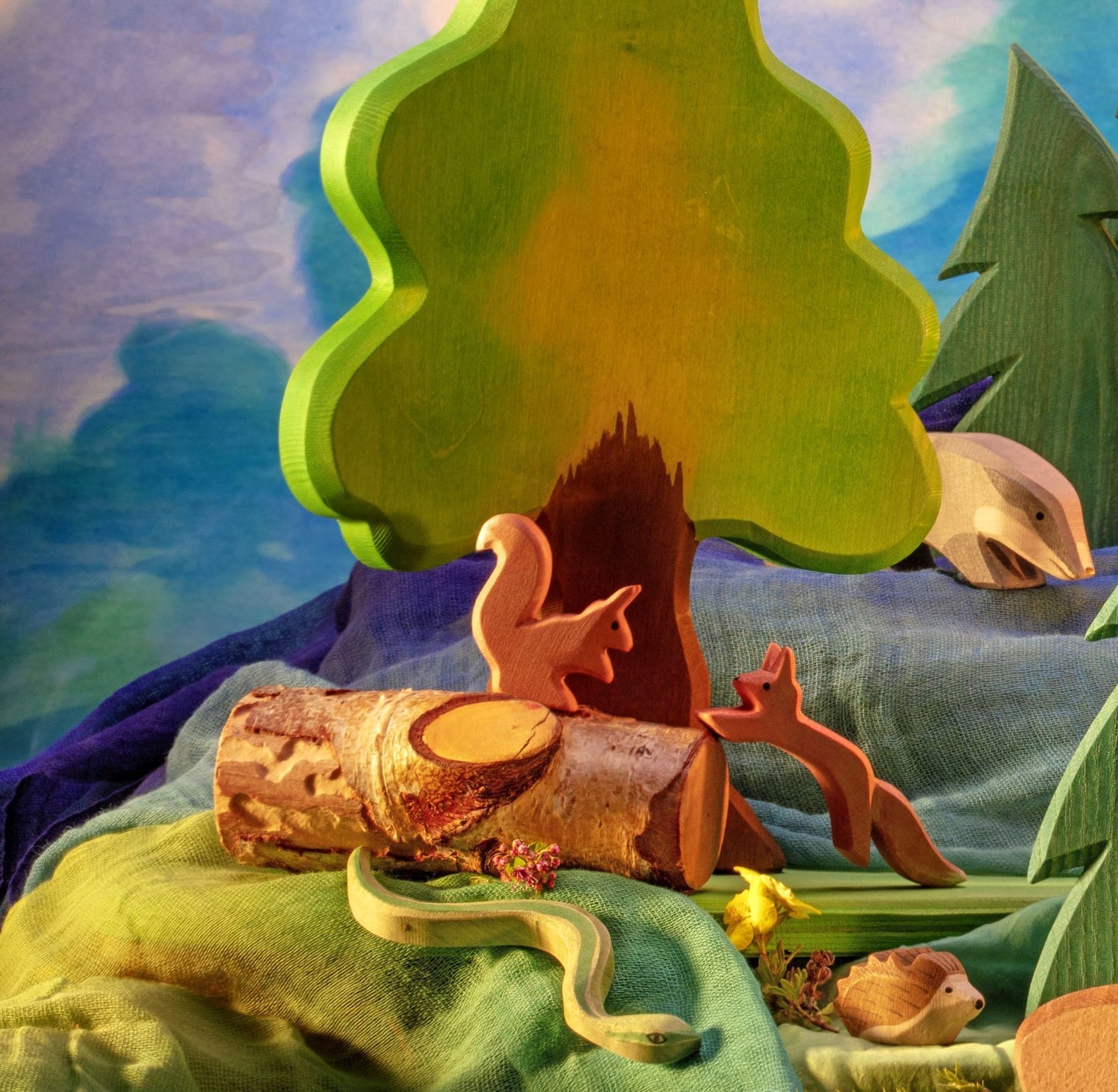 Sitting squirrel by Ostheimer