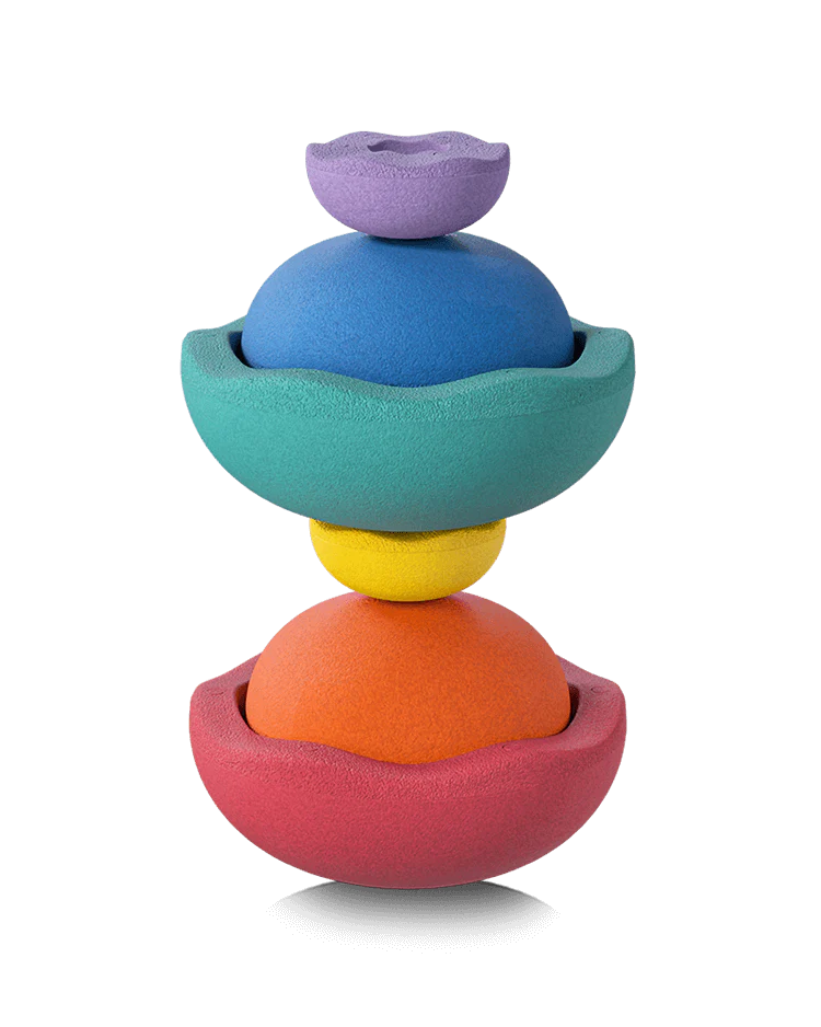 Stapelstein - inside rainbow original set of 6