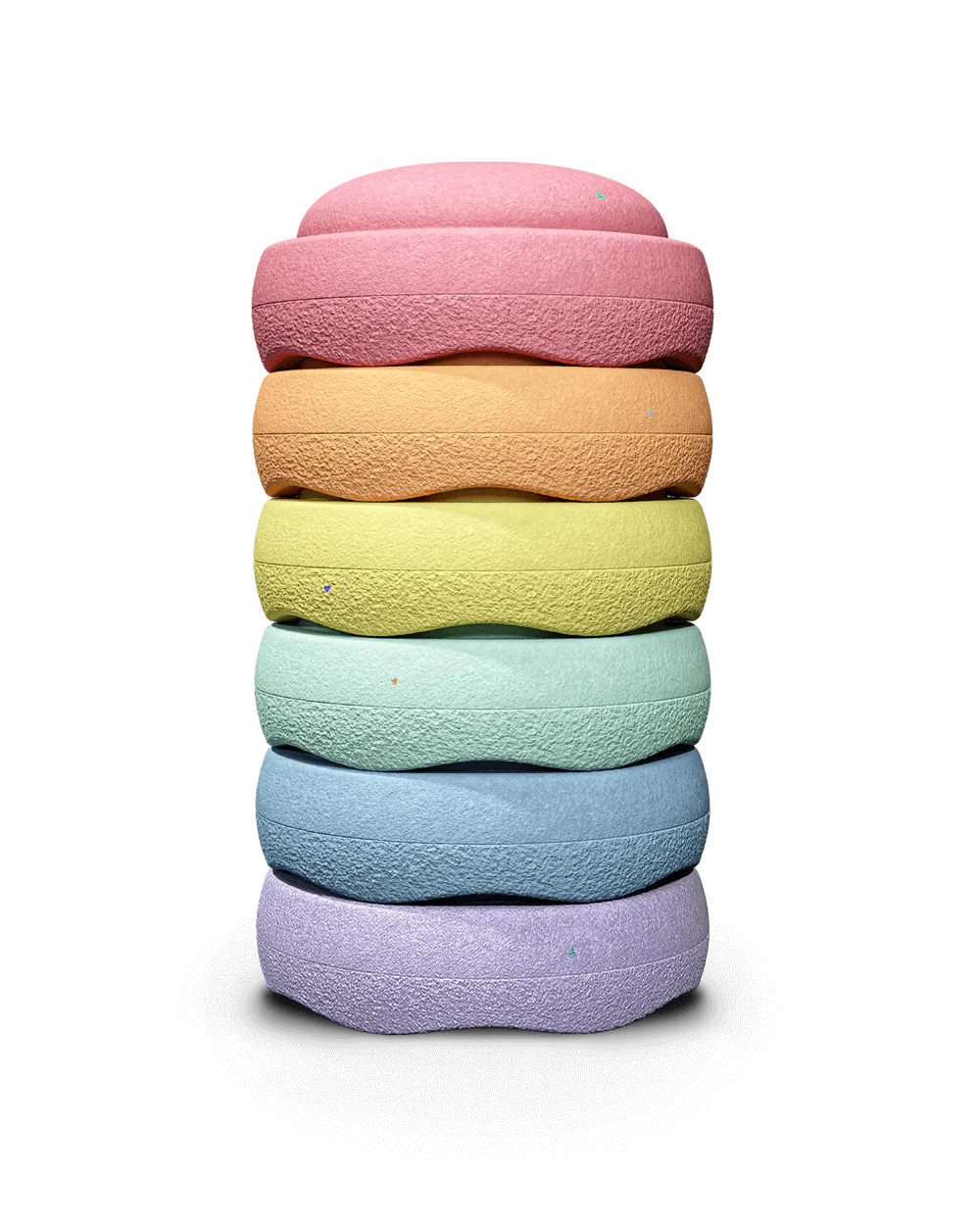 Stapelstein® original pastel rainbow set of six